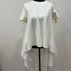 English Factory High Low T-Shirt Sz L